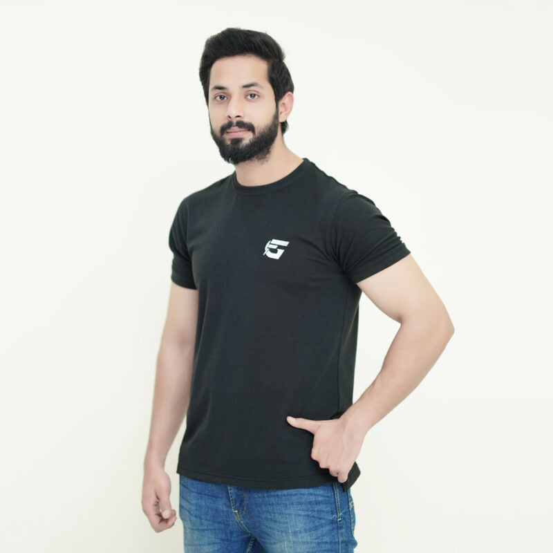 Black Colour T-Shirt